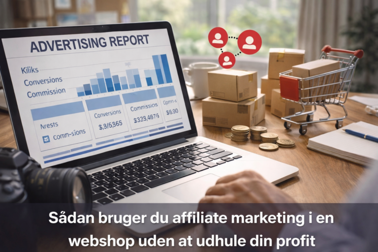 Sådan bruger du affiliate marketing i en webshop uden at udhule din profit