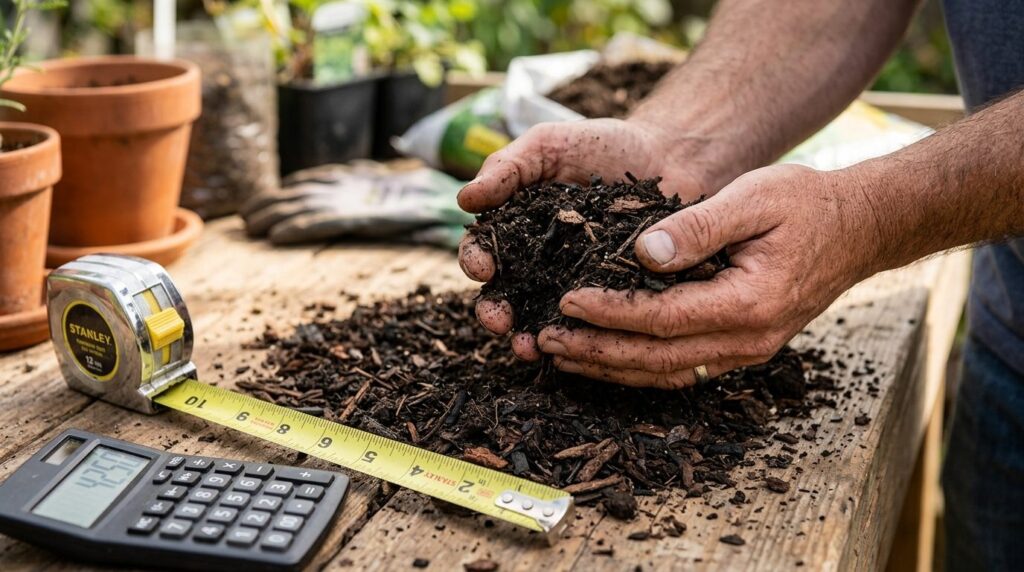 Close-up stockphoto of a mans hands holding premium dark ga